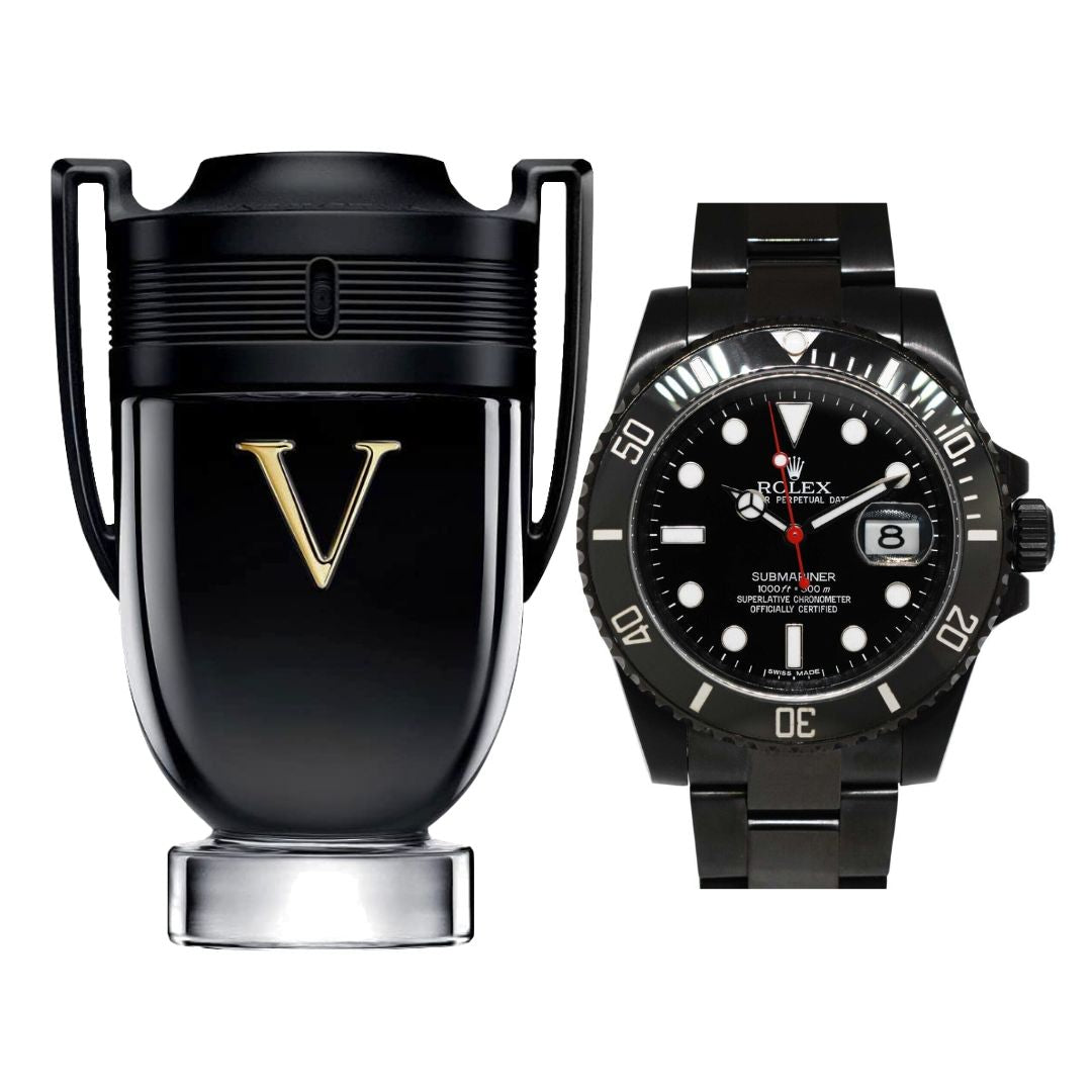 PERFUME INVICTUS VICTORY + ROLEX RELOJ