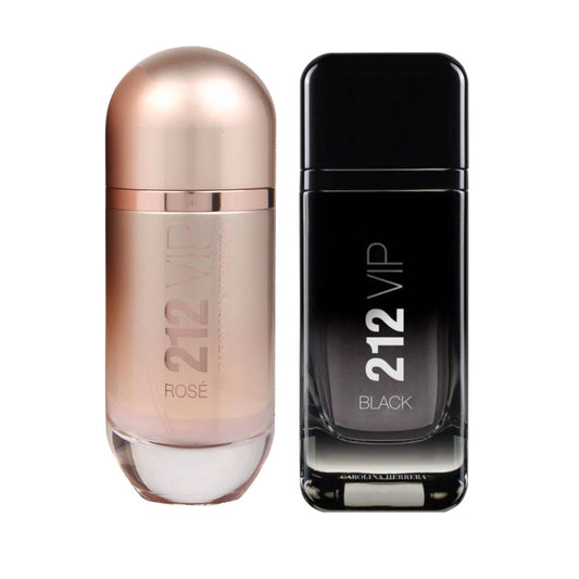 PERFUMES 212VIP BLACK+212VIP ROSE