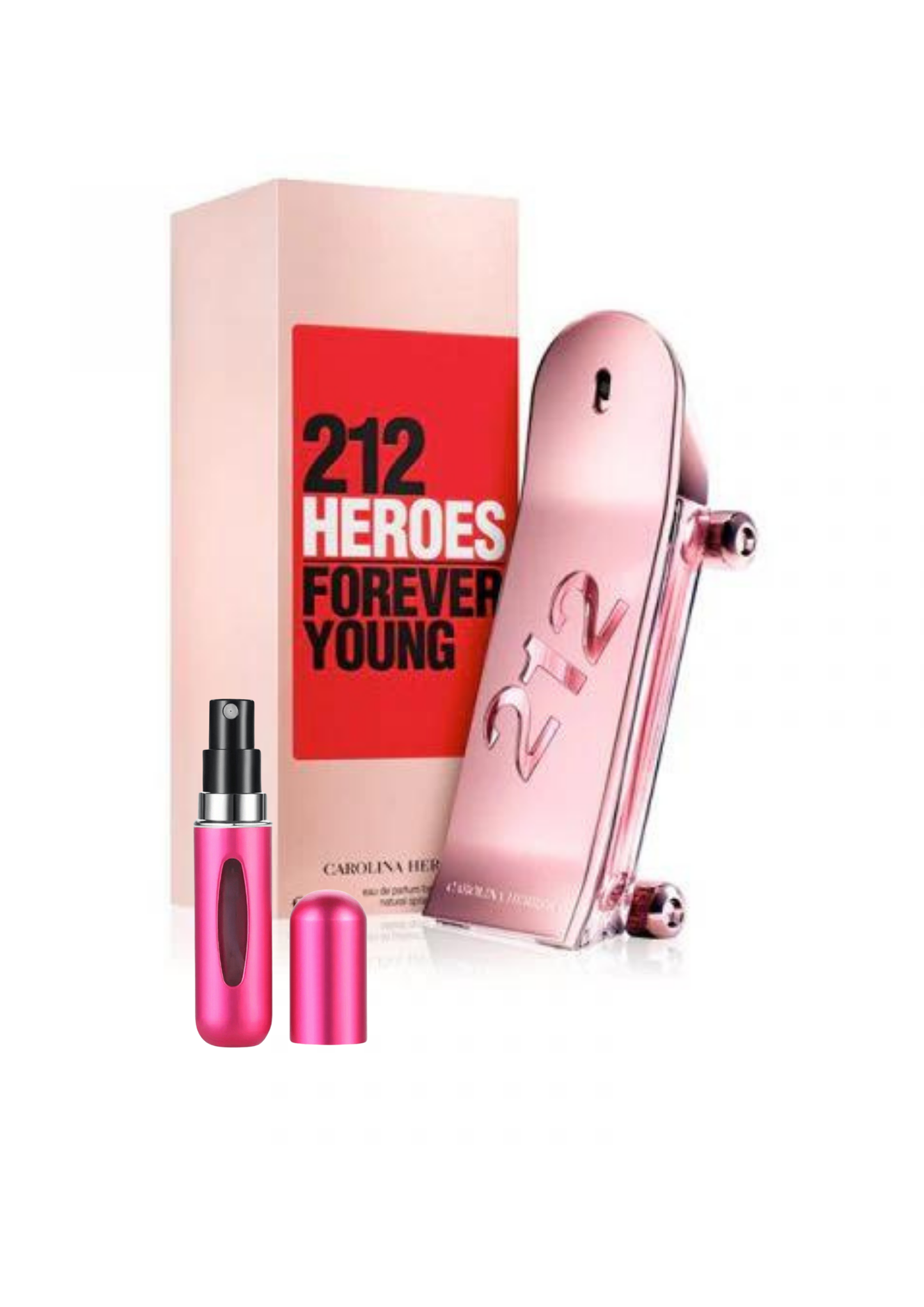 Carolina Herrera Heroes Forever Young + Perfumero + Envío GRATIS