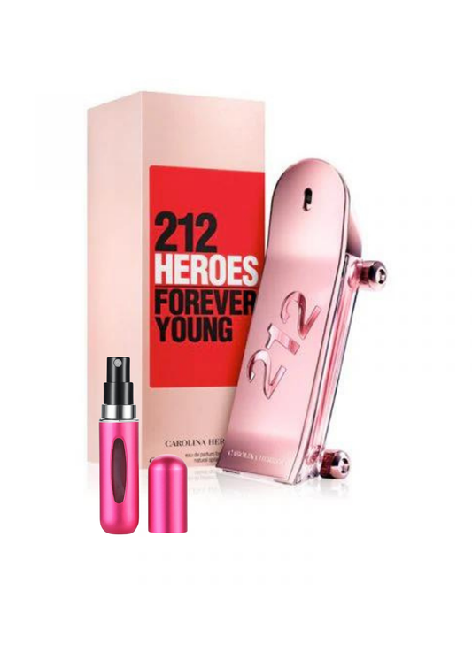 Carolina Herrera Heroes Forever Young + Perfumero + Envío GRATIS