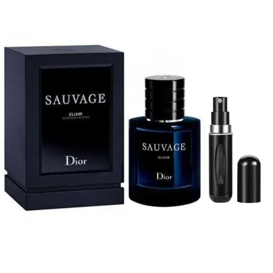 SAUVAGE ELIXIR + PERFUMERO GRATIS  + ENVIO GRATIS