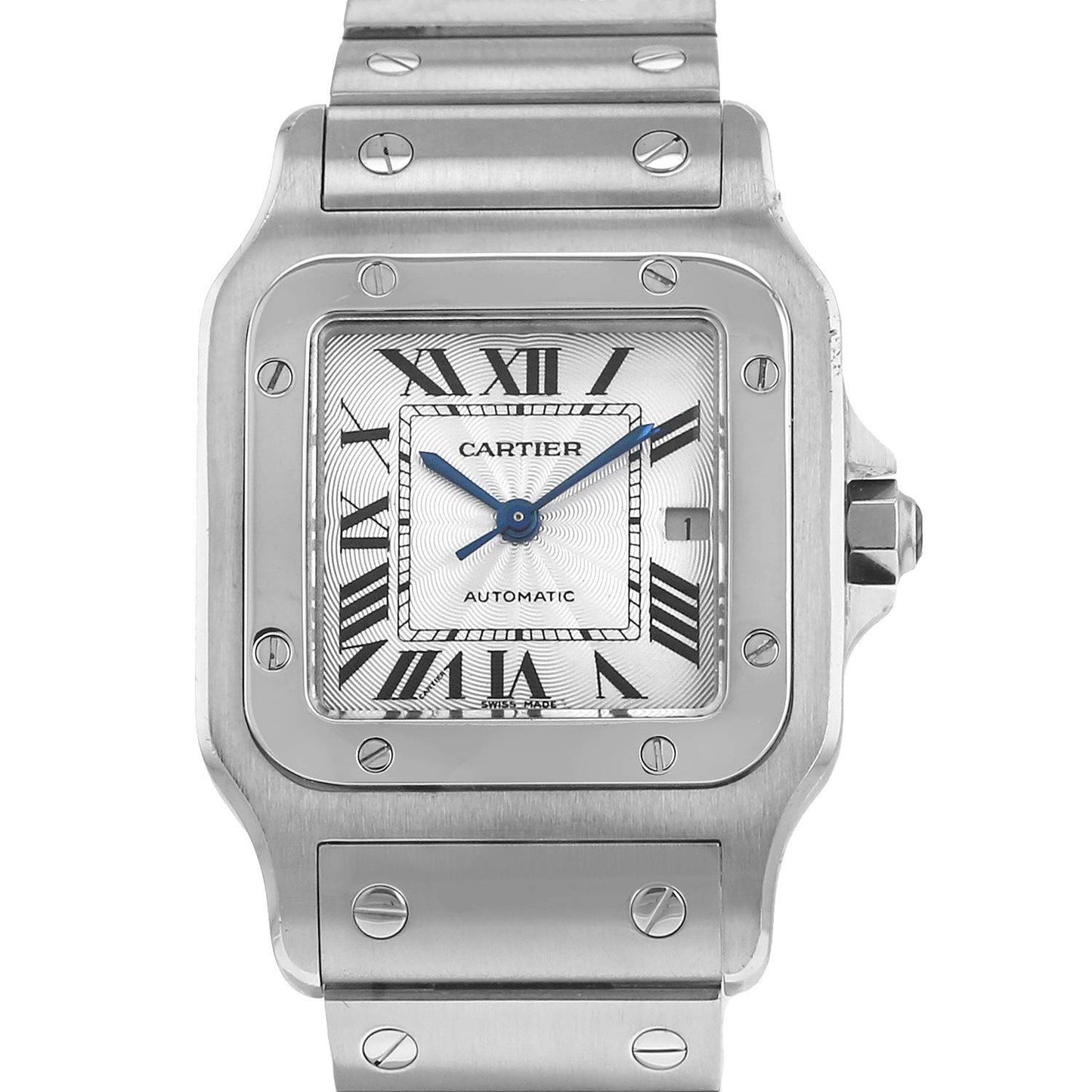 RELOJ SANTOS CARTIER PLATEADO